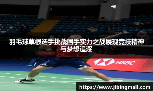 羽毛球草根选手挑战国手实力之战展现竞技精神与梦想追逐