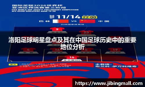 洛阳足球明星盘点及其在中国足球历史中的重要地位分析